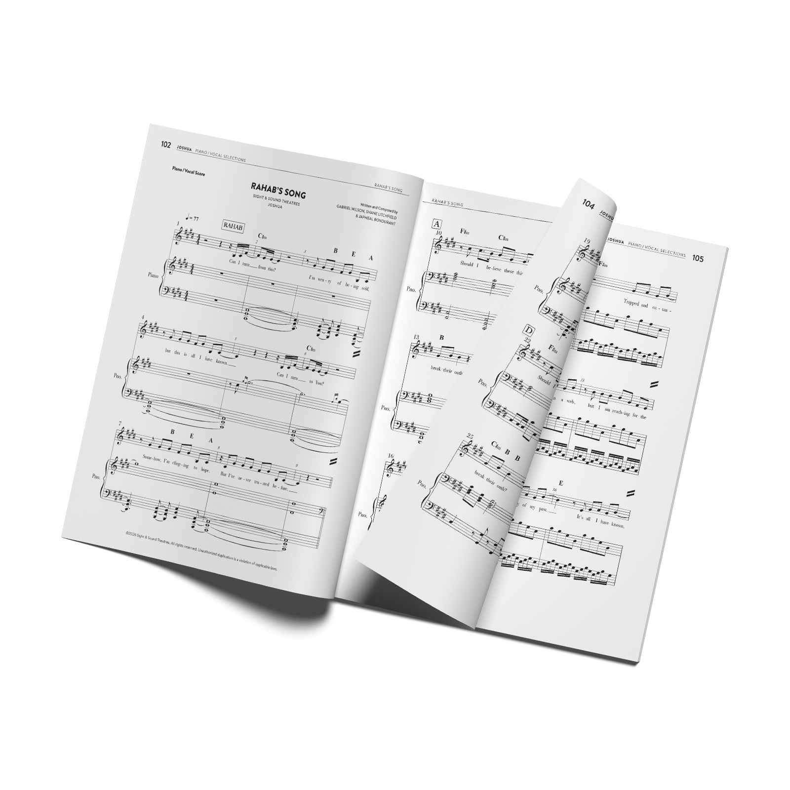 JOSHUA SONG BOOK