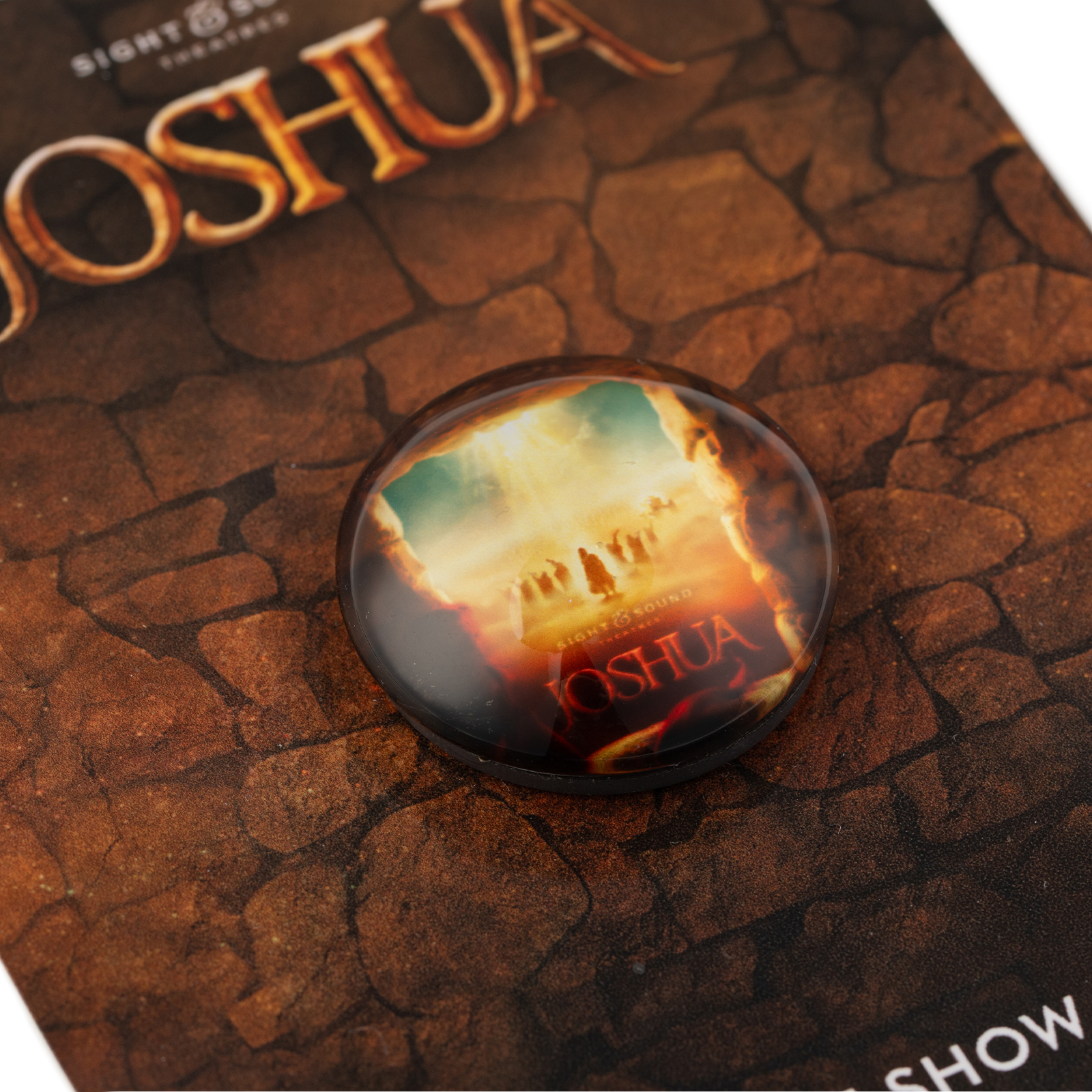 JOSHUA SHOW ART BUBBLE MAGNET