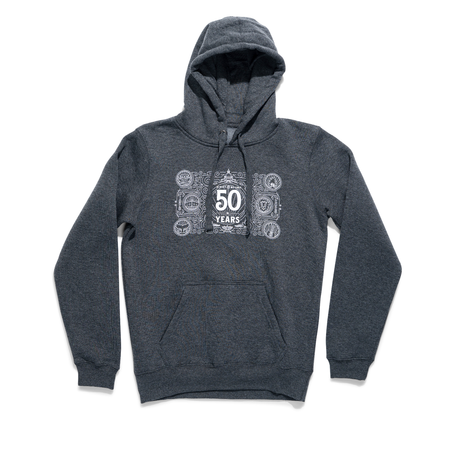 S&S 50TH ANNIVERSARY FILIGREE ADULT HOODIE
