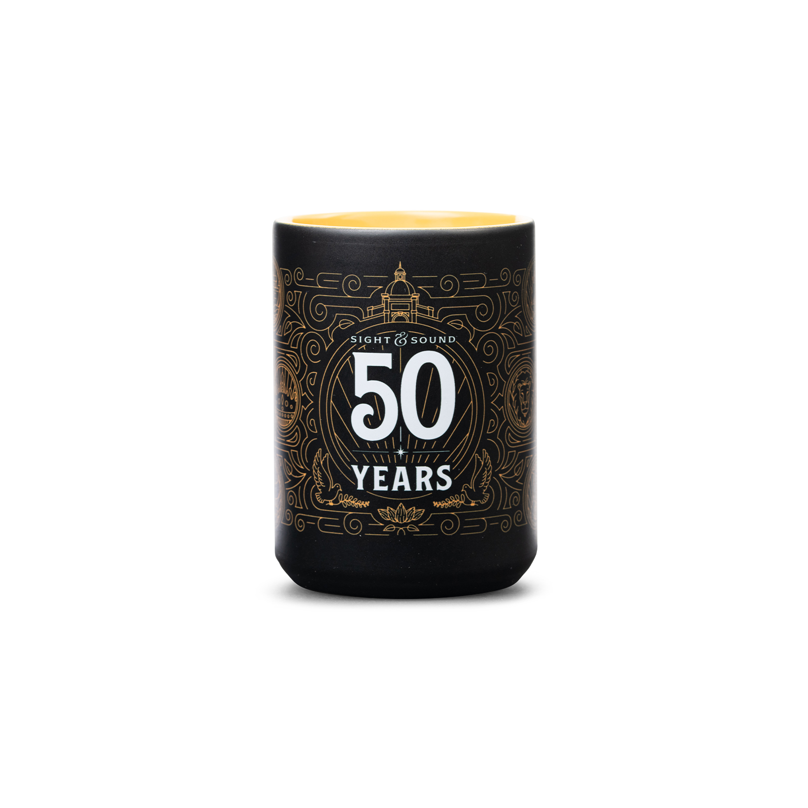 S&S 50TH ANNIVERSARY FILIGREE MUG
