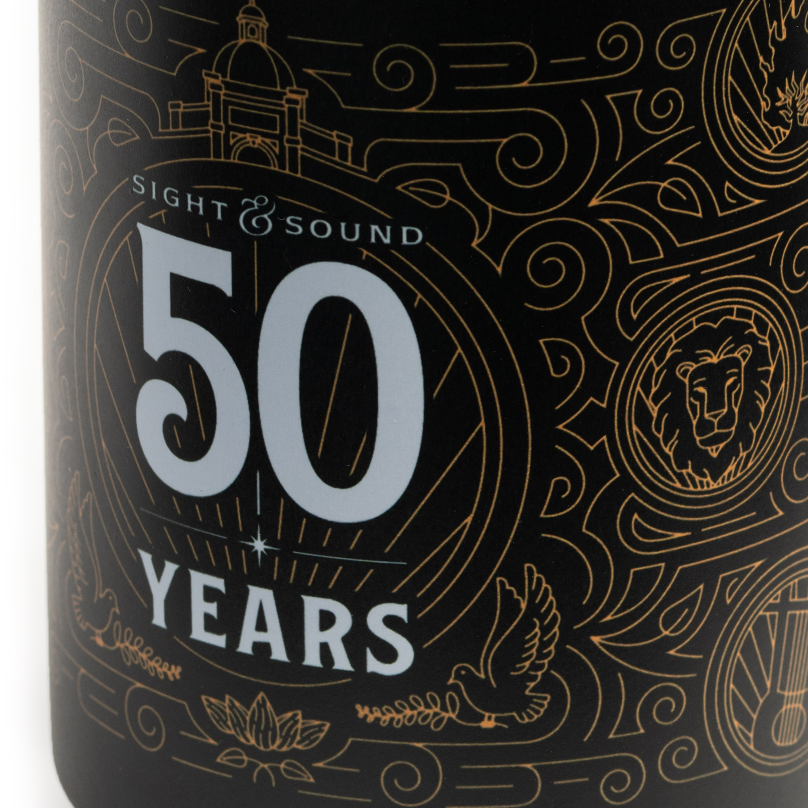 S&S 50TH ANNIVERSARY FILIGREE MUG