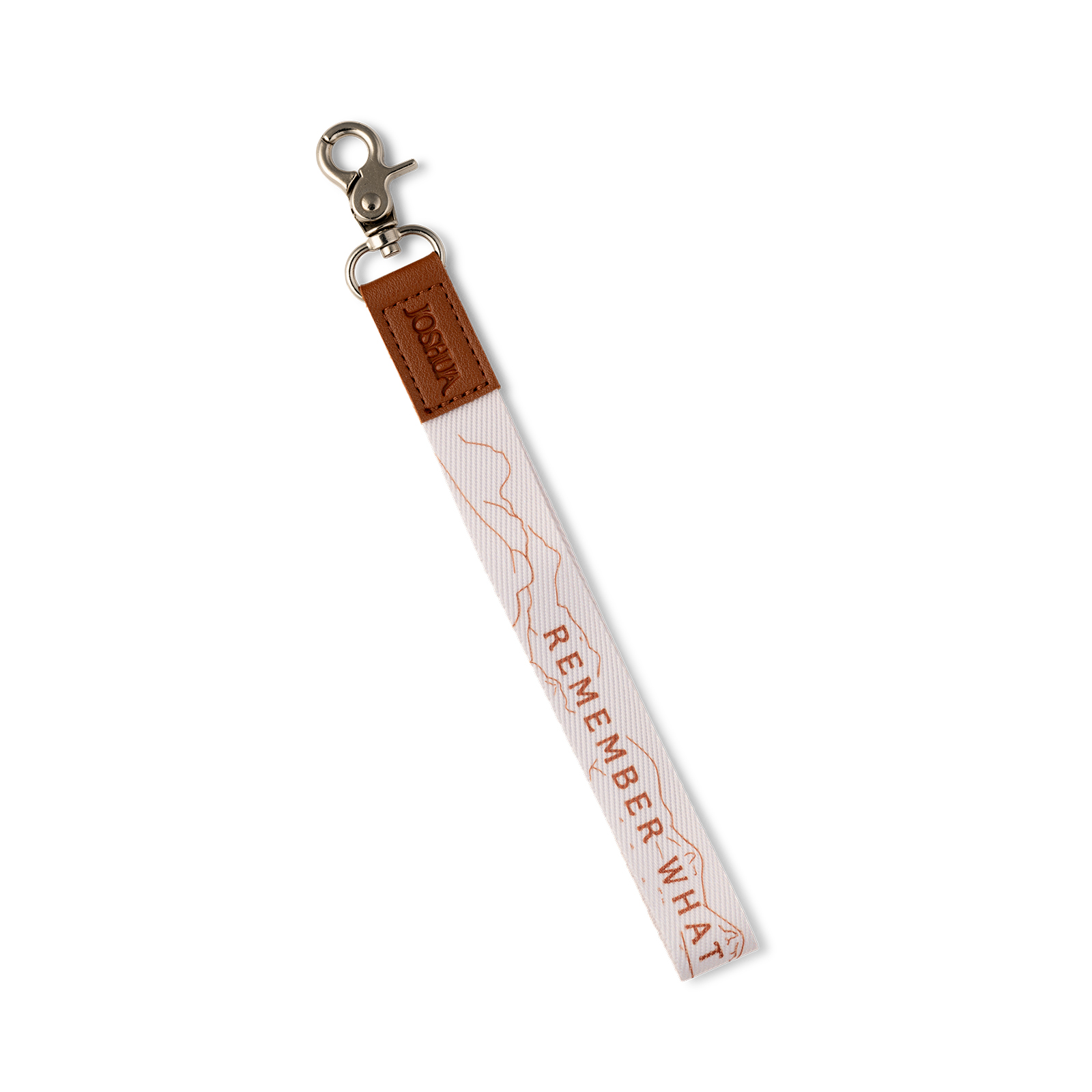 JOSHUA REMEMBER WHAT GOD HAS DONE LANYARD KEYCHAIN