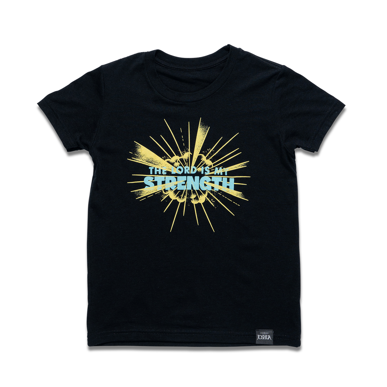 JOSHUA LORD IS MY STRENGTH YOUTH SHIRT