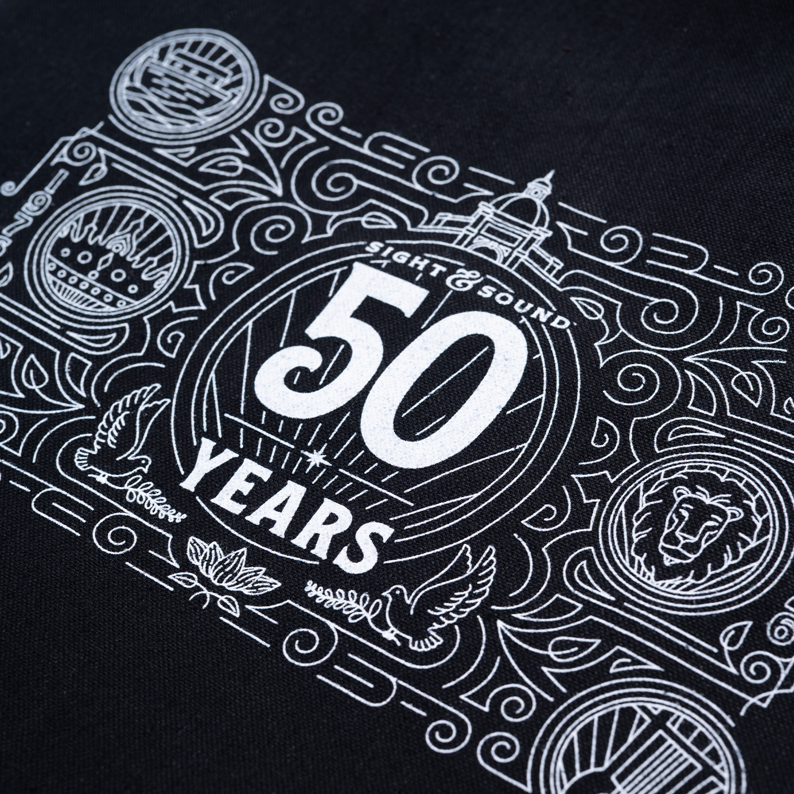 S&S 50TH ANNIVERSARY TOTE BAG