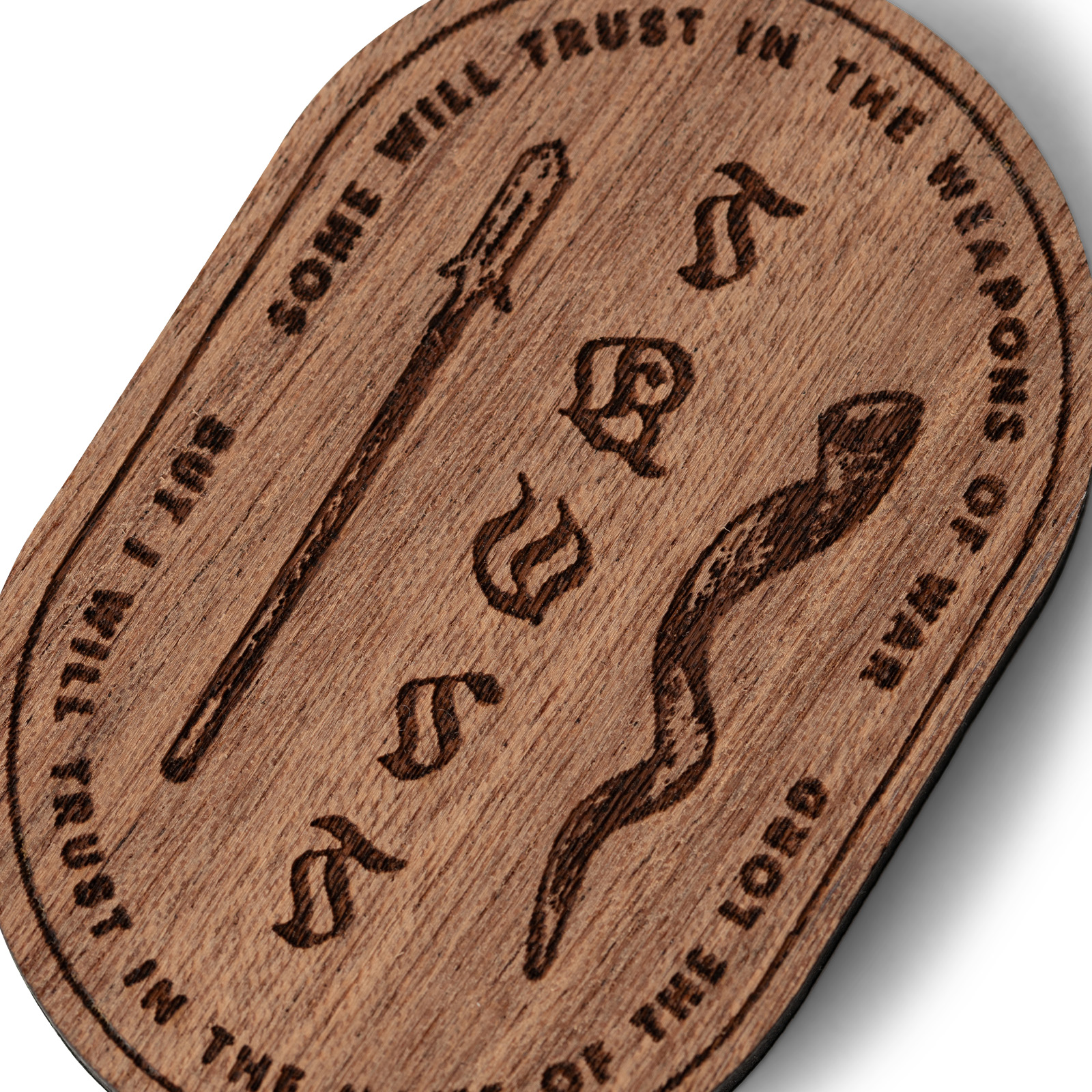 JOSHUA TRUST WOODEN MAGNET