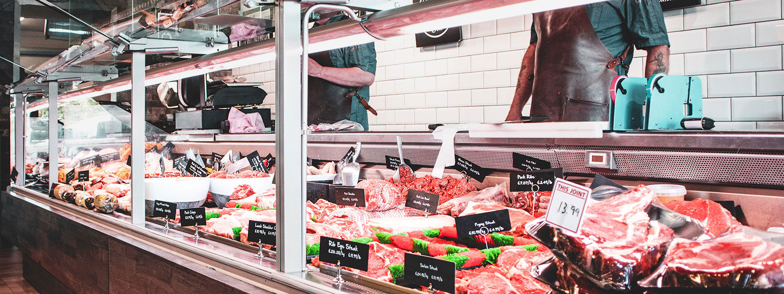 Harveys Butcher Shop Counter