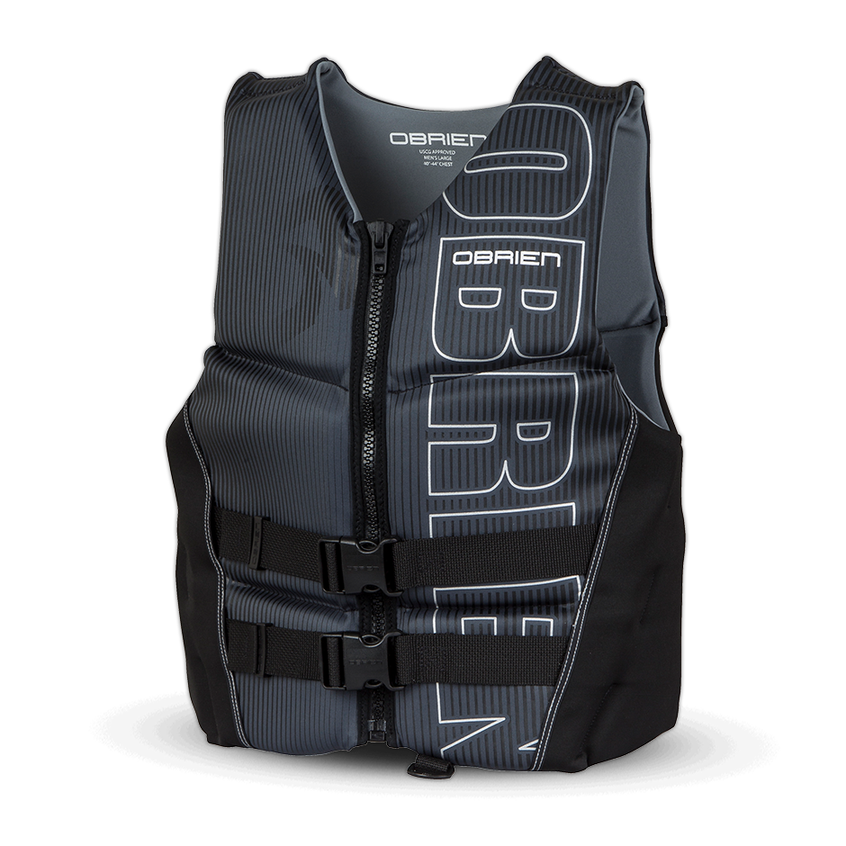 O'Brien Men's Flex V-Back Life Jacket - Silver | O'Brien Watersports