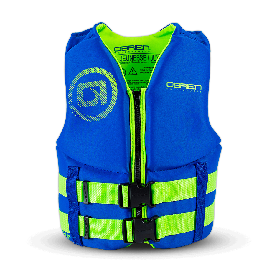 O'Brien Traditional Youth Life Jacket - Blue | O'Brien Watersports
