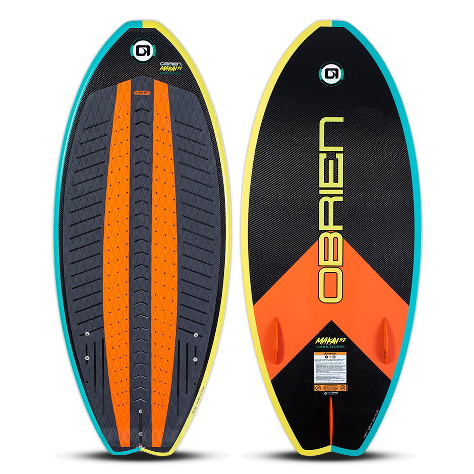 O'Brien Makai Dark Horse Carbon Wakesurf Board O'Brien Watersports