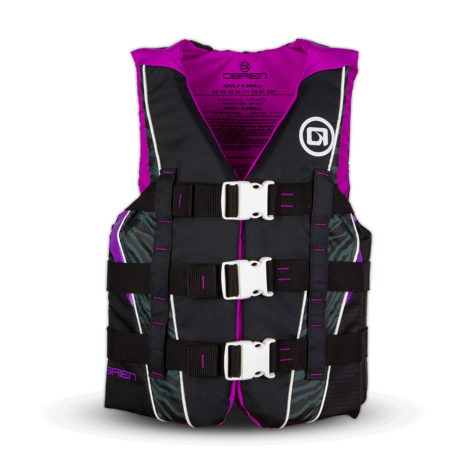 O'Brien Teen Nylon Life Jacket Purple O'Brien Watersports
