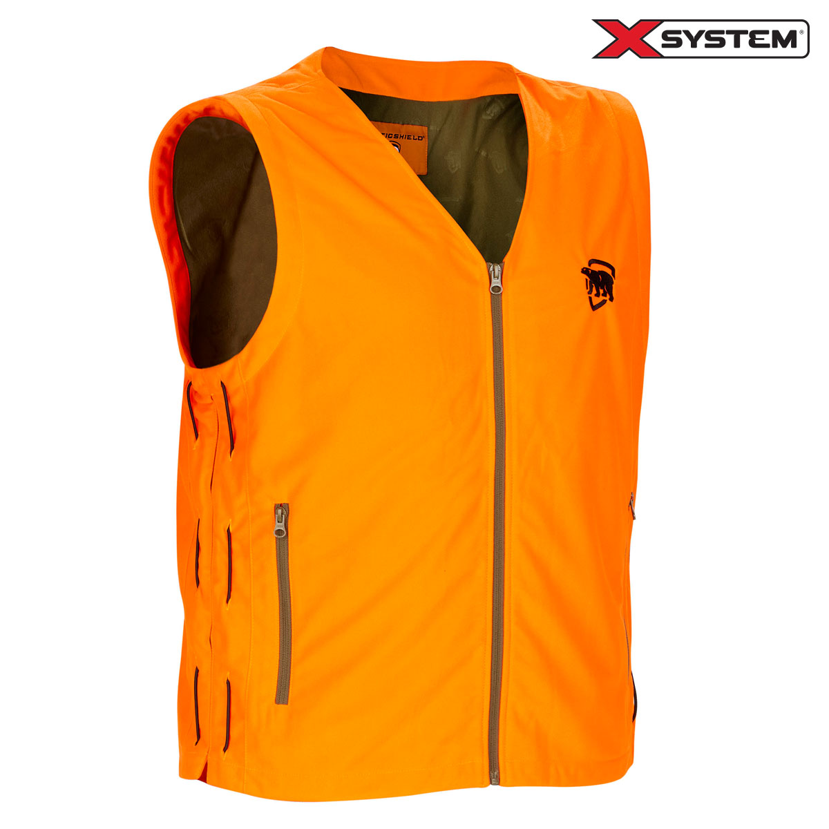 GILET SECURITE ORANGE- XS/S - STEPLAND