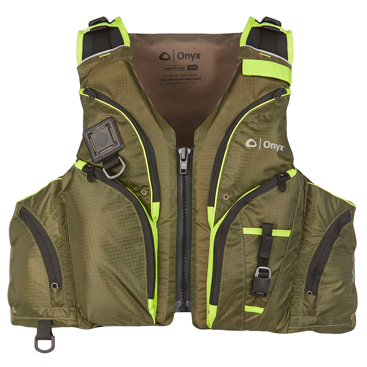 Onyx Adult Select 4XL Life Jacket Fishing Vest Type III USCG Approved 