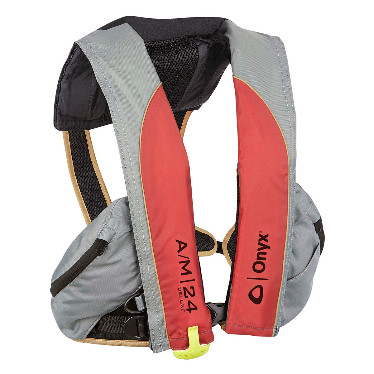 Onyx A/M-24 Series All Clear Automatic/Manual Inflatable Life Jacket Grey for sale online 