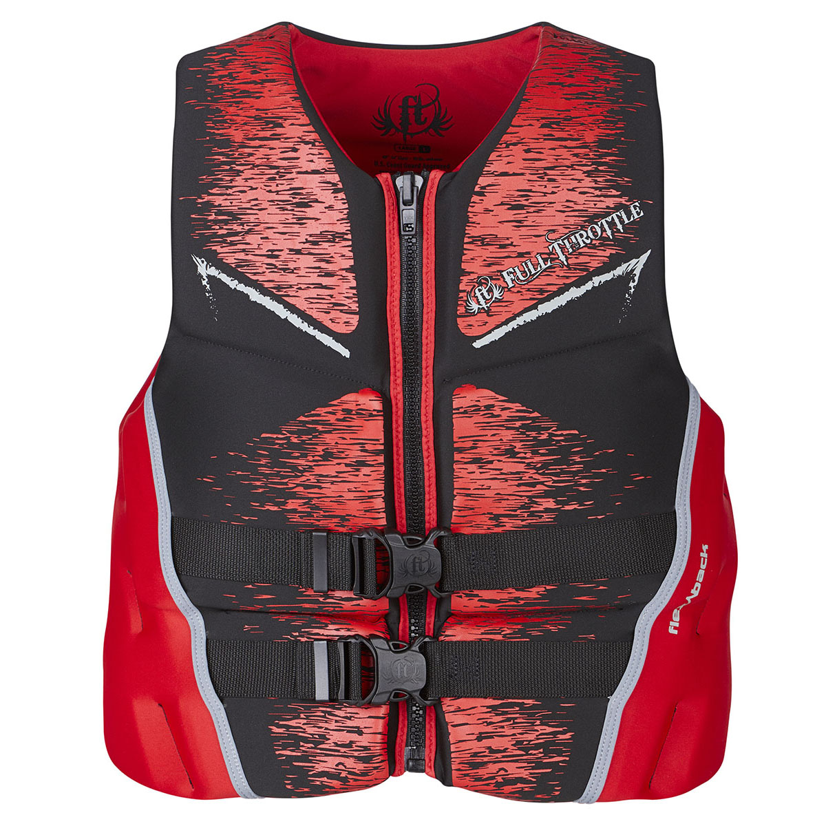 Absolute Outdoor 112200-300-050-19 Full Throttle Adult Life Jacket Nylon for sale online 
