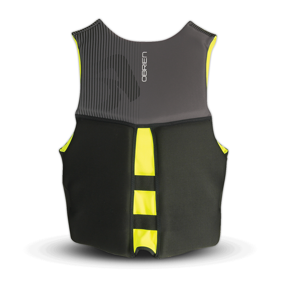 OBrien BioLite Series Men's Flex V Back Life Vest Size 2XL Yellow Open Box 