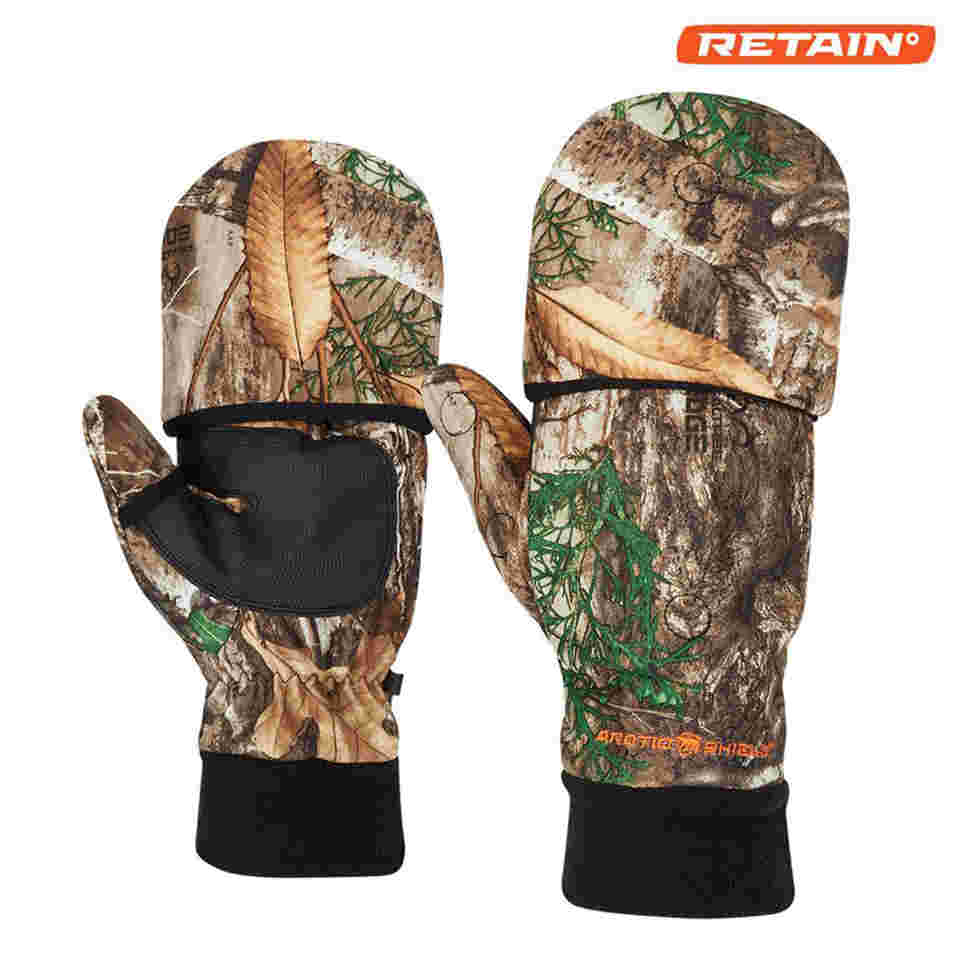 SYSTEM GLOVES WITH TECH FINGERS REALTREE EDGE ArcticShield
