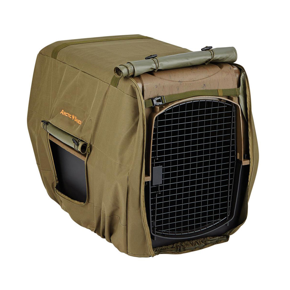 KENNEL COVER WINTER MOSS