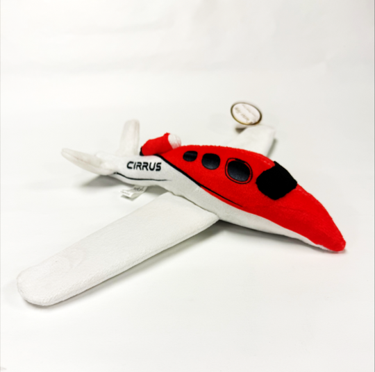 plush airplane toy