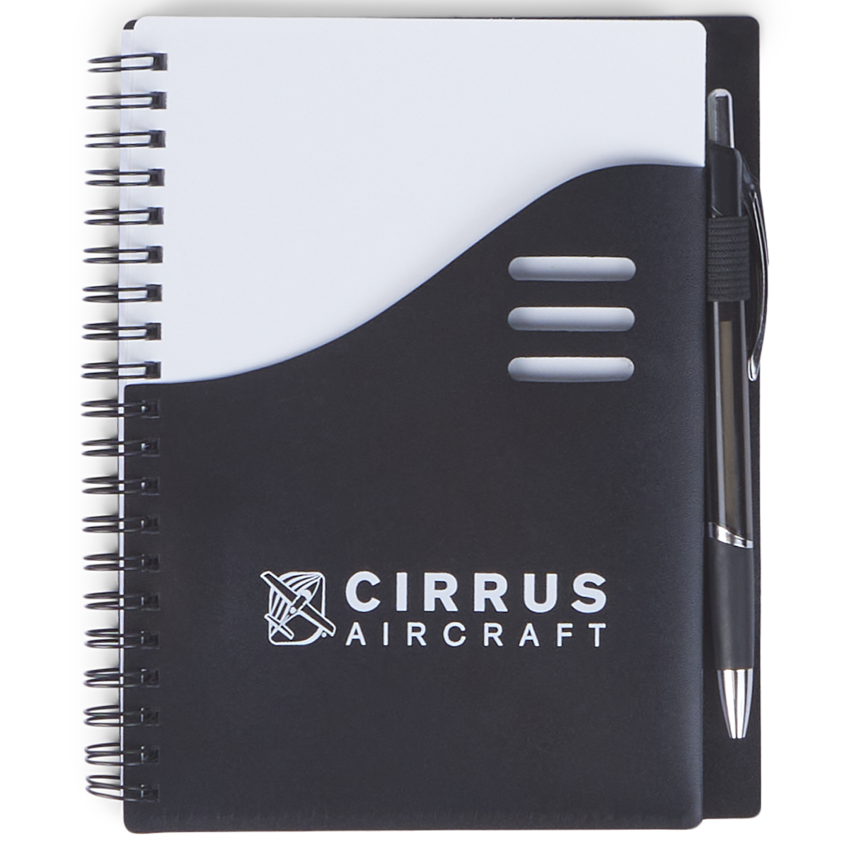 Spiral Notebook with Pockets | Cirrus Store