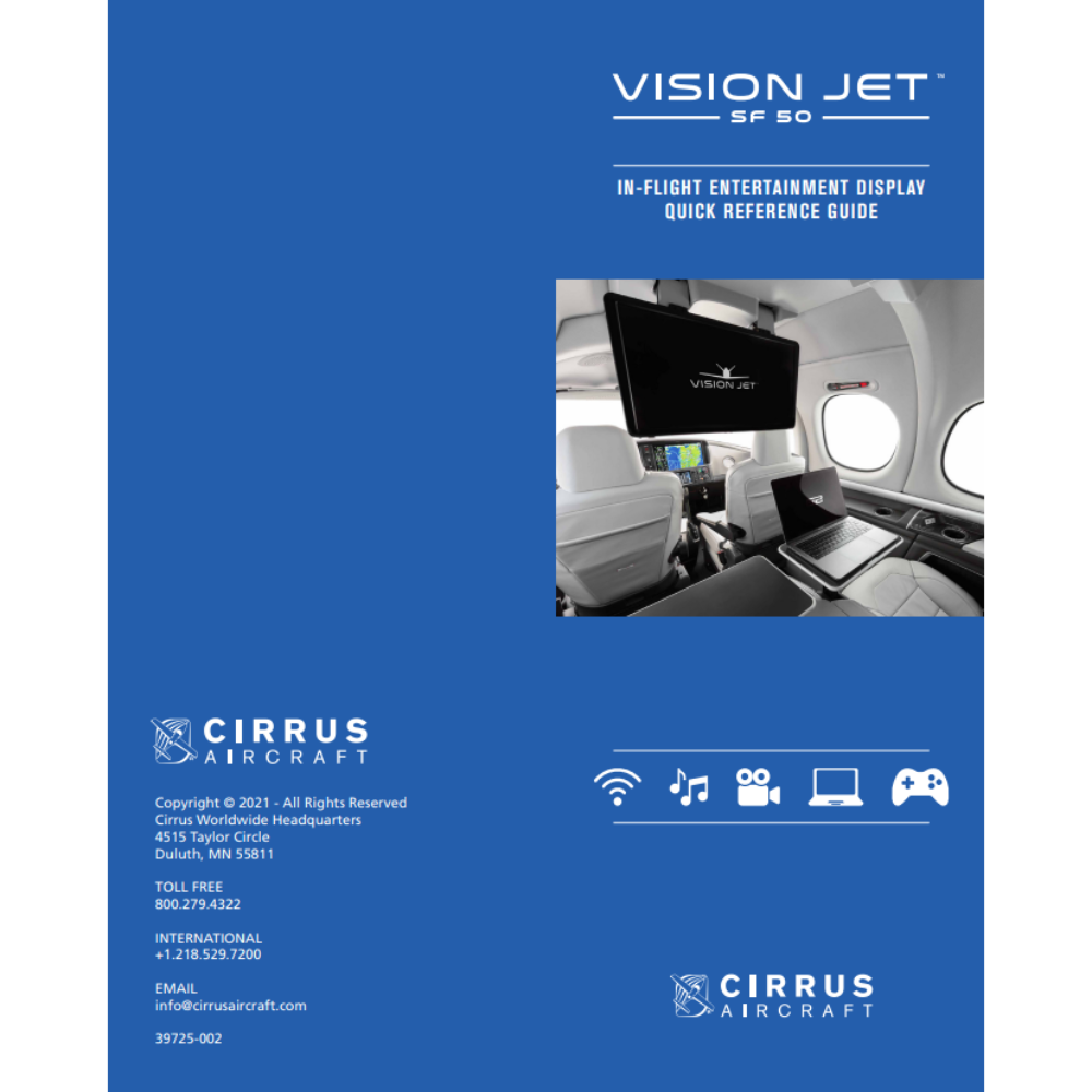 Vision jet ife quick reference guide 39725 002 cirrus store