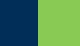 Navy with Lime