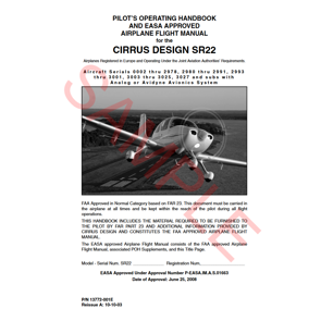 SR22 EASA POH (13772-001E, Avidyne)