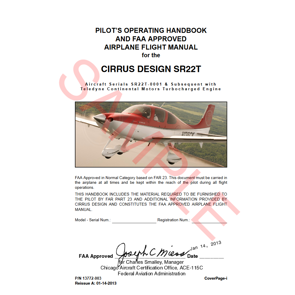 SR22T FAA POH (13772-003, Perspective)