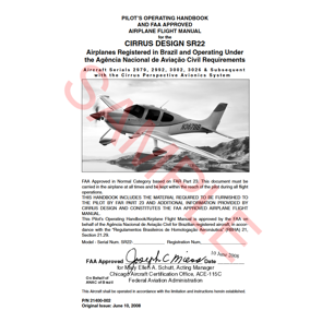 SR22 Brazil POH (21400-002, Perspective)