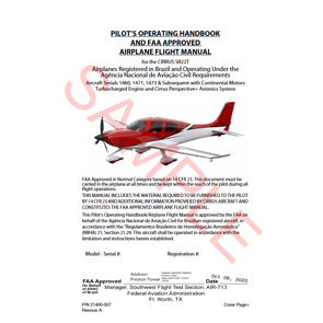 SR22T Brazil POH (21400-007, Perspective+)