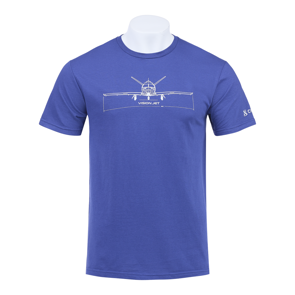 Adult Vision Jet CAD Tee
