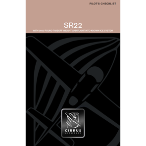 SR22 Checklist (13728-010, Perspective w/ 3600lb & FIKI)