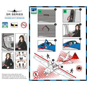 SR2X Passenger Safety Card, Perspective Touch+ (49443-001)