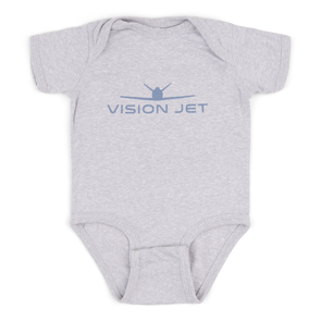 Infant Vision Jet Melange Onesie