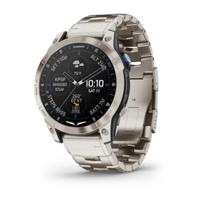 Garmin D2™ Mach 1 - Vented Titanium Band