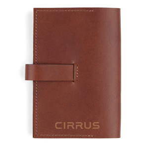 Berit Brooks Luxe Passport Carrier - Cirrus