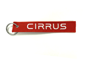 Cirrus Canvas Key Ring