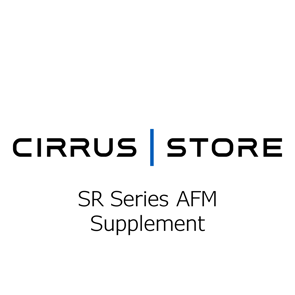 SR20 Supplement (11934-S60, Stick Shaker)