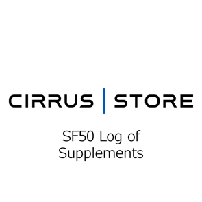 SF50 Log of Supplements (31452-002, Perspective Touch+)