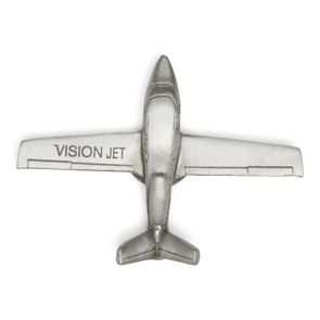 Vision Jet Pewter Magnet