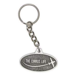 TCL Pewter Keychain