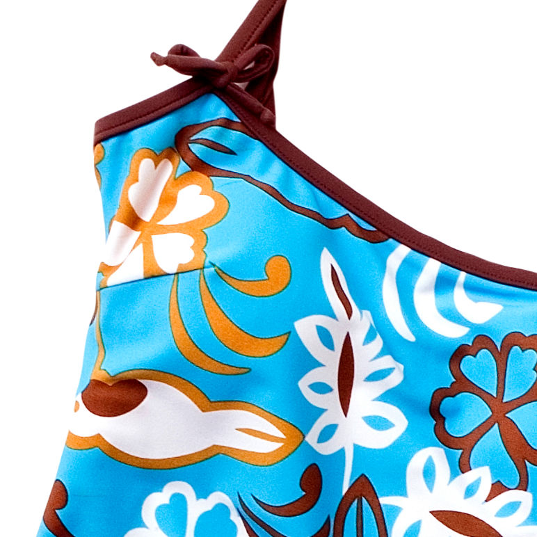 Tropez Print Swimsuit