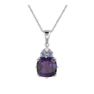 Amethyst Drop Pendant