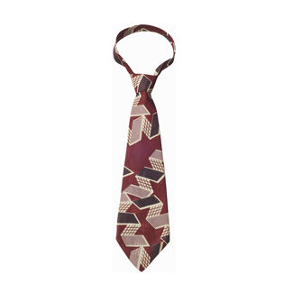 Geometric Print Tie