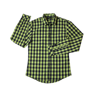 Regular Fit Button Up Checkered Shirt