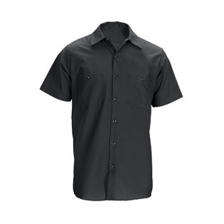 Short Sleeve Double Pocket Button Up Shirt