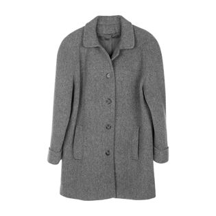 Long Grey Dress Coat