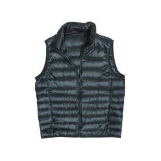 Black Down Vest