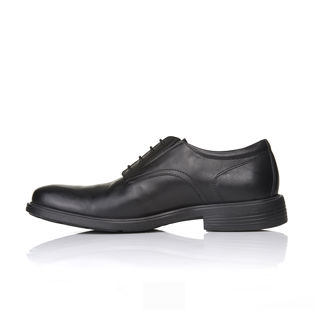 Black Leather Oxfords