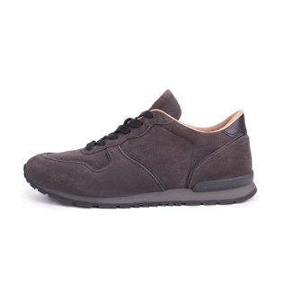 Brown Suede Walking Shoe