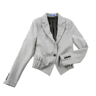 Cropped Waist Sport Coat